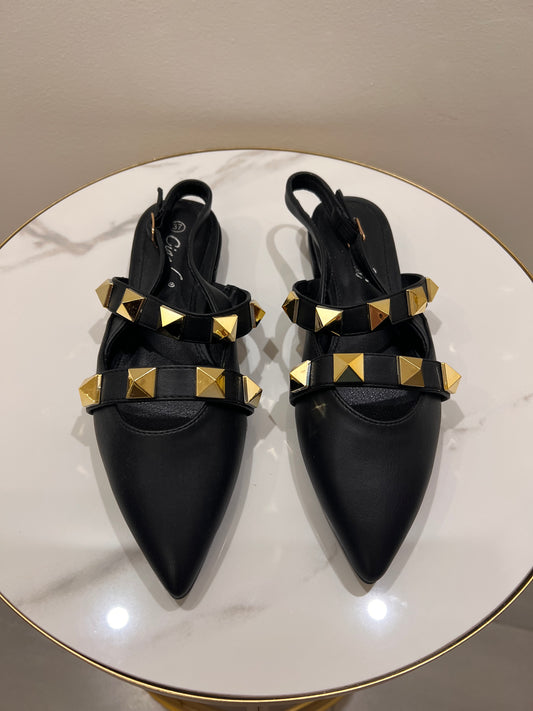 Sandalino borchie oro